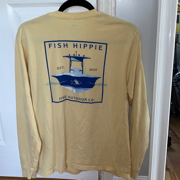 fish hippie long sleeve shirts